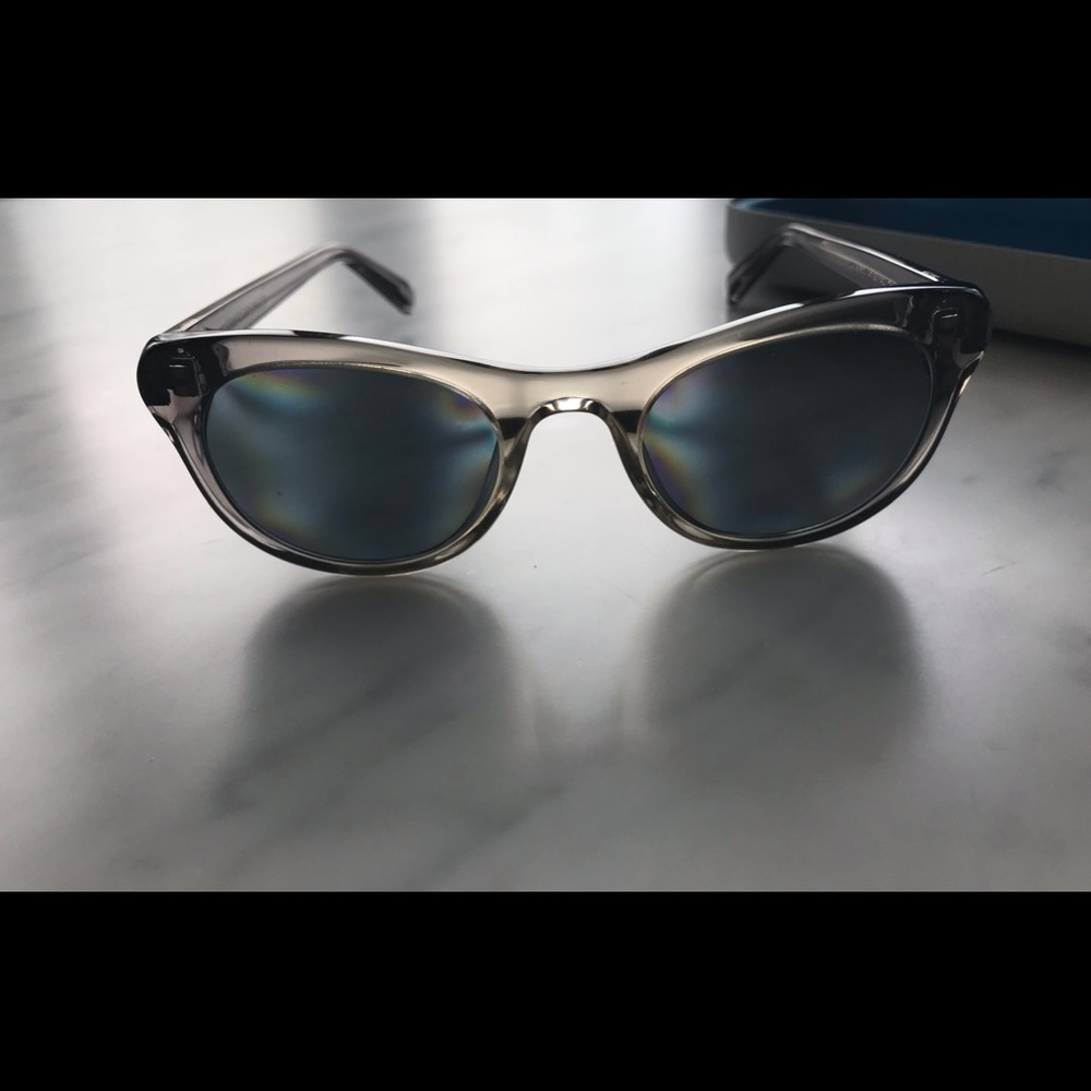 Warby Parker June frames (smoky grey) sunglasses